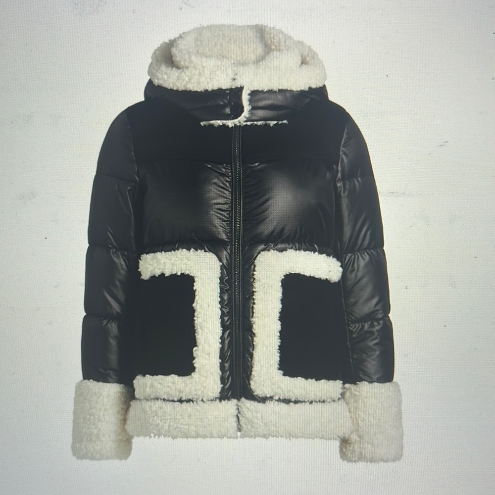 Mercer collective Dena down puffer coat in size large new without tags